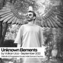 Volkan Uca - Unknown Elements (September 2022)