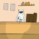Dafna Shtein, Chill Kitten - Orange Sunset