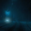 twilightt. - snowy home way. ()