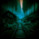 overnight snow - railway line ()