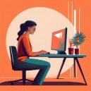 Timbre Cerebral & Biblioteca de sonidos armónicos & Música de fondo para trabajar desde casa - Calma Entre Tareas, Enfoque En Mano ()